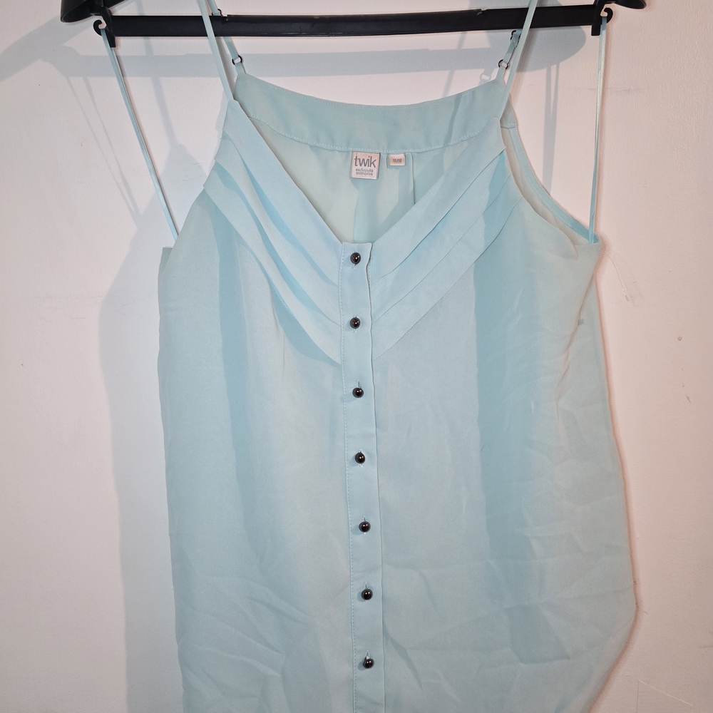 Twik Sky Blue Camisole Top NWOT